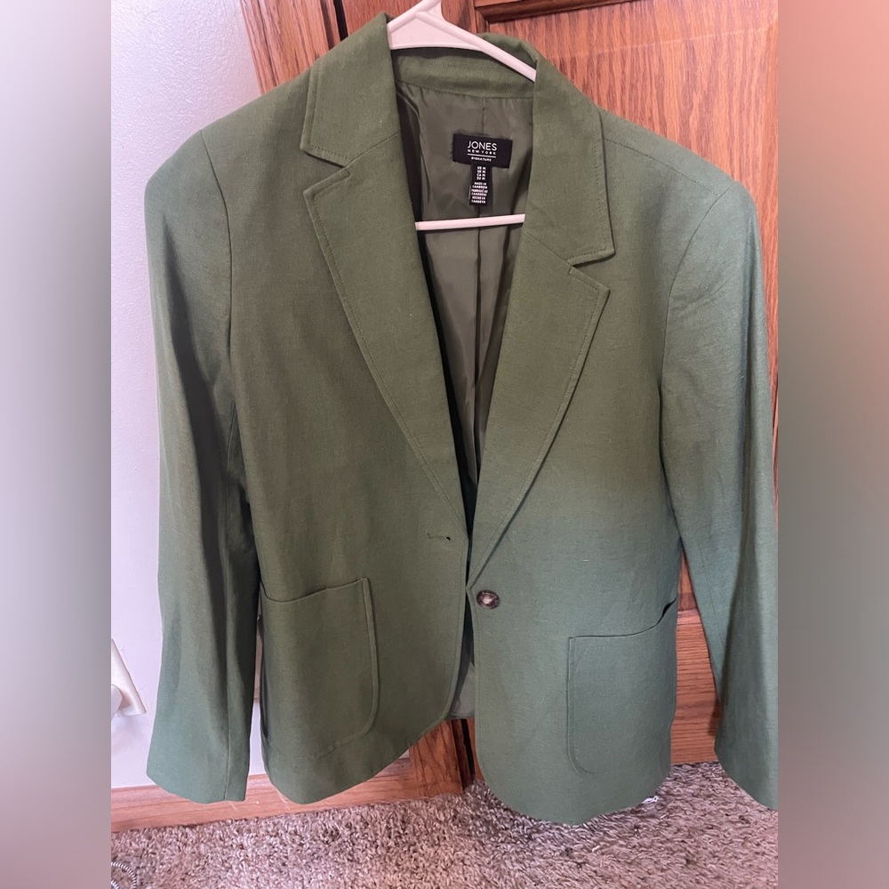 Jones New York Green Blazer